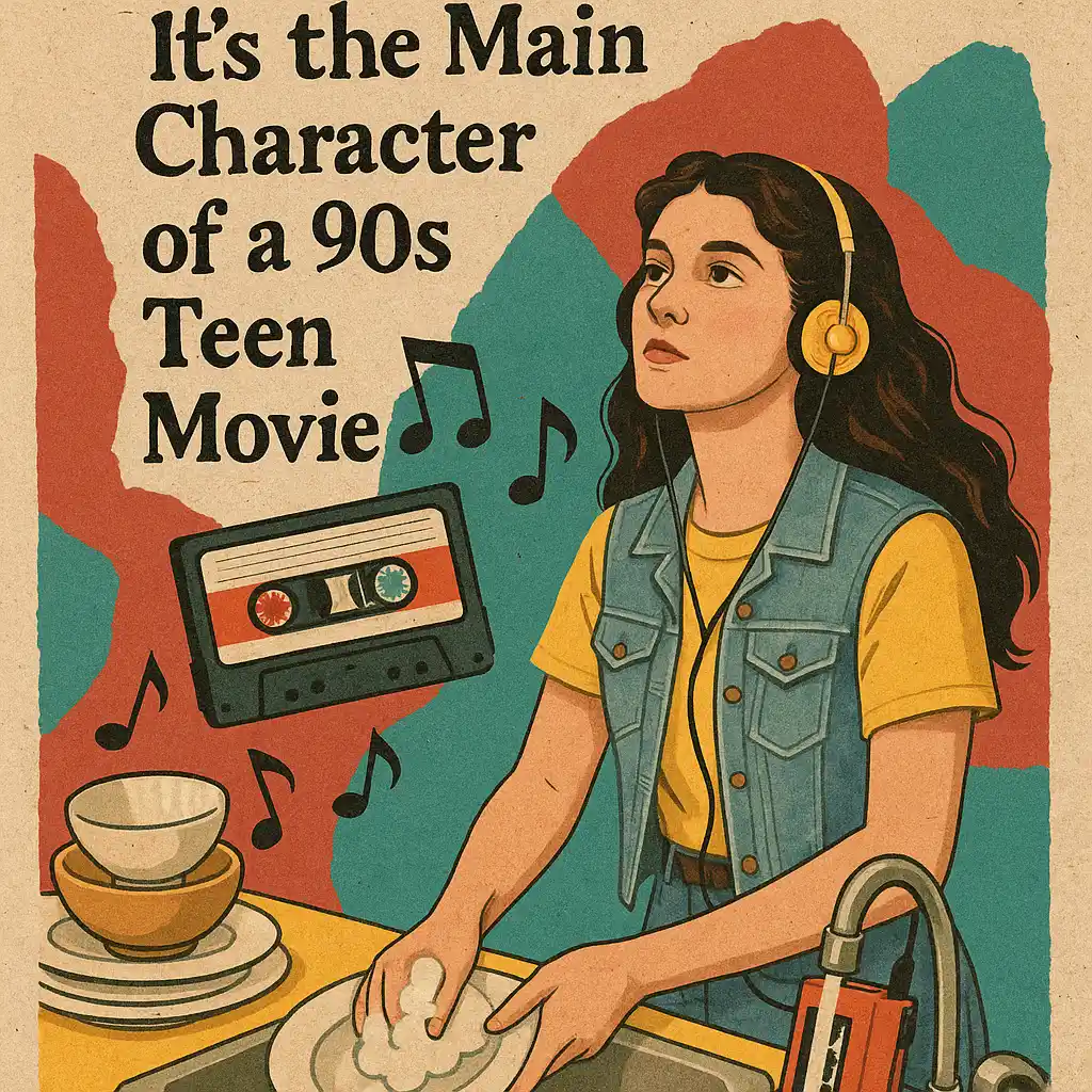 Why Your Dishwashing Playlist Thinks It’s the Main Character of a 90s Teen Movie